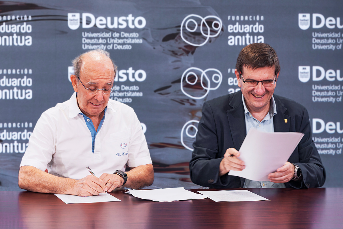 Convenio formación Fundación Eduardo Anitua y Universidad de Deusto